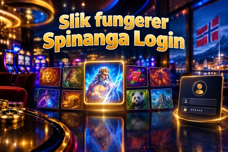 Slik fungerer Spinanga Login