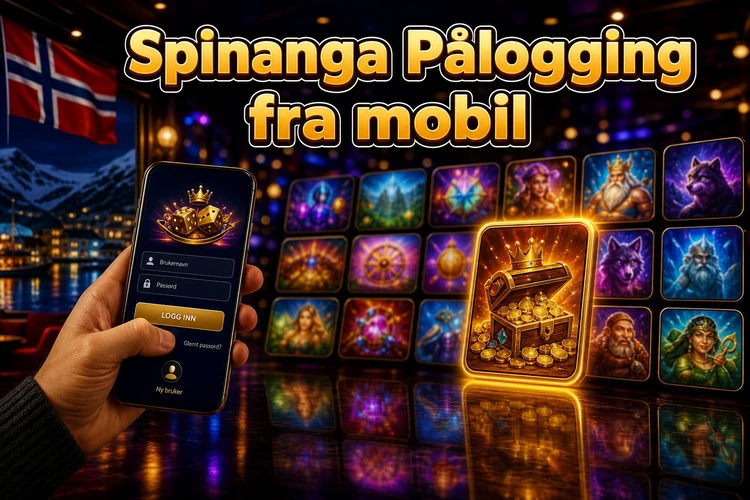 Spinanga Pålogging fra mobil